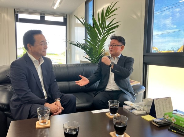 武田架設さんインタビュー写真